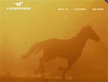 Tablet Screenshot of loosehorse.ie